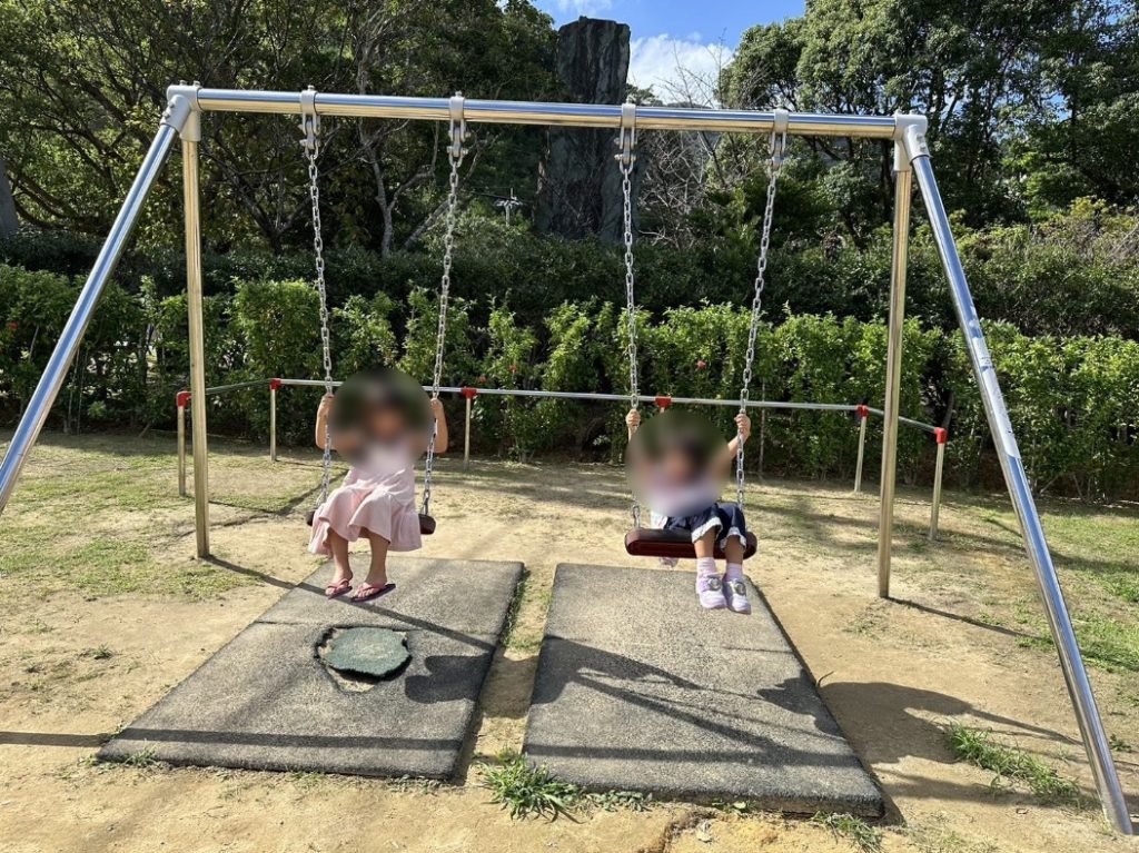 とおしめ公園のブランコ